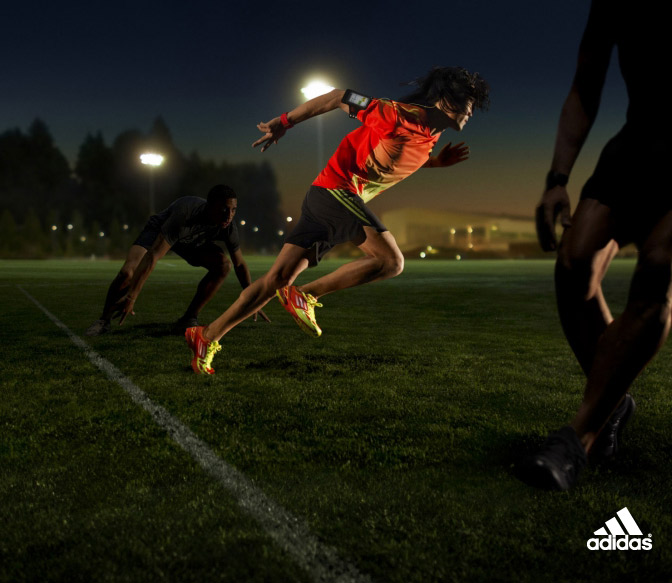 Publicité running adidas
